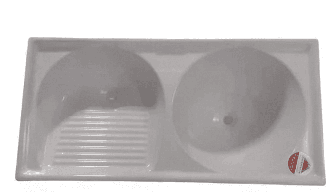 Tanque Duplo de Fibra 1m de Largura
